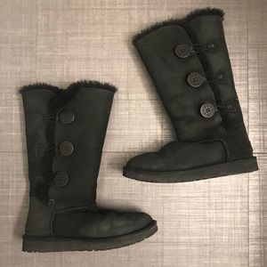 Ugg Bailey Button Triplet II Tall Boots size 7